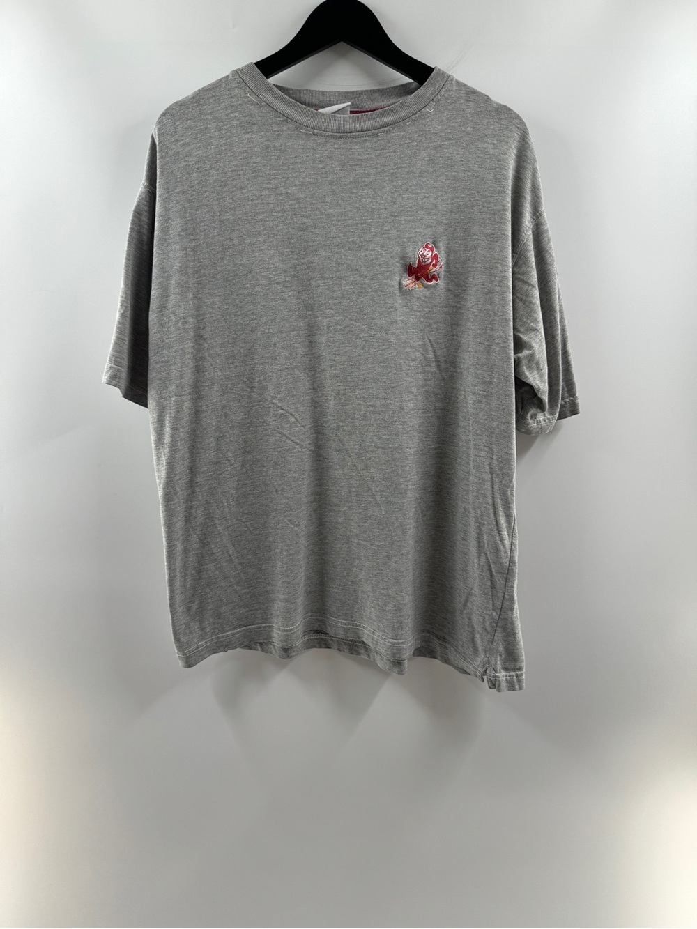 Pro Edge ASU Sun Devils Embroidered Grey T-Shirt – Men’s Large